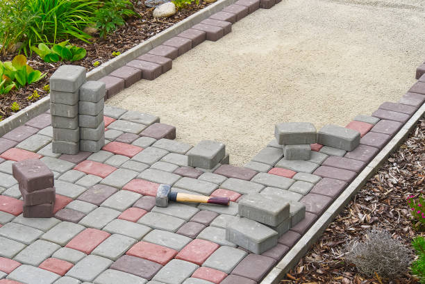 Residential Paver Driveway in Jefferson, OH